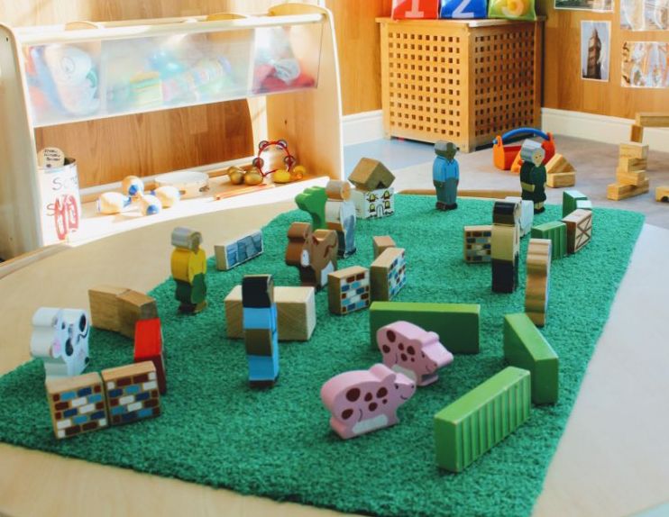 Staff carefully organise enabling environments for high quality play. Sometimes, they make time and space available for the children to invent their own play. Sometimes, they join in to sensitively support and extend the children’s learning.