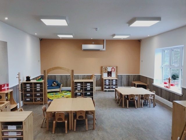 Inside of classroom