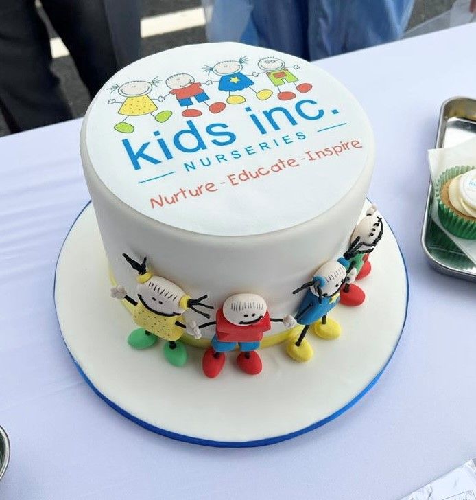 Kids Inc Nurseries Celebrate Gravesend Opening | Kids Inc Nurseries Kids Inc cake