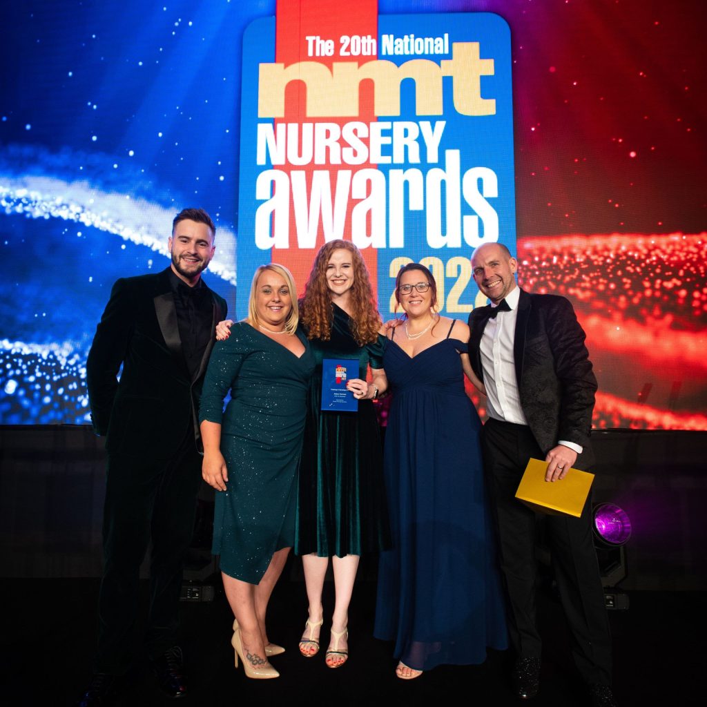 Kids Inc Win at the NMT Awards 2022 | Kids Inc Nurseries Training Development